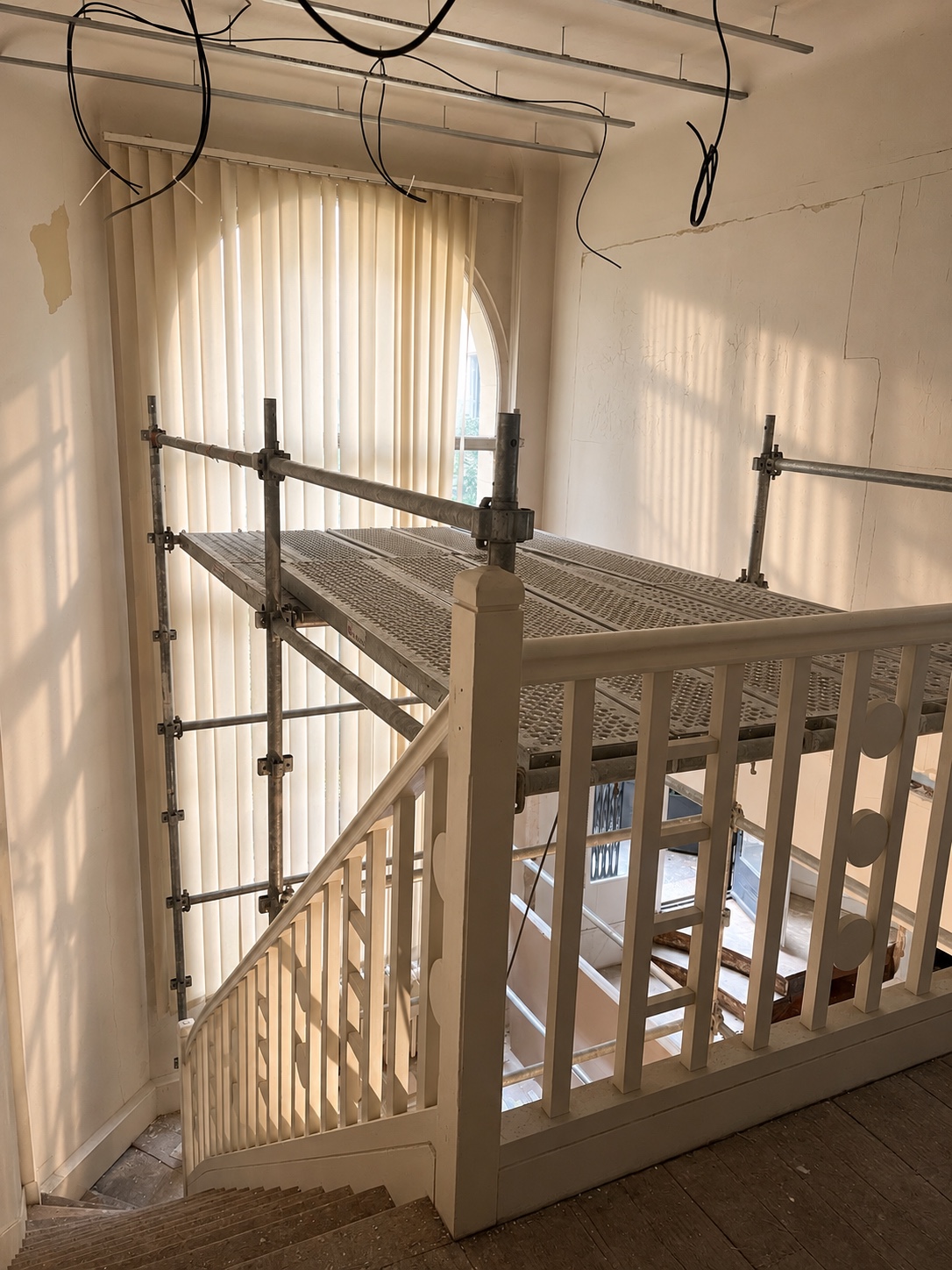 Chantier de rénovation d'un appartement haut de gamme à Paris